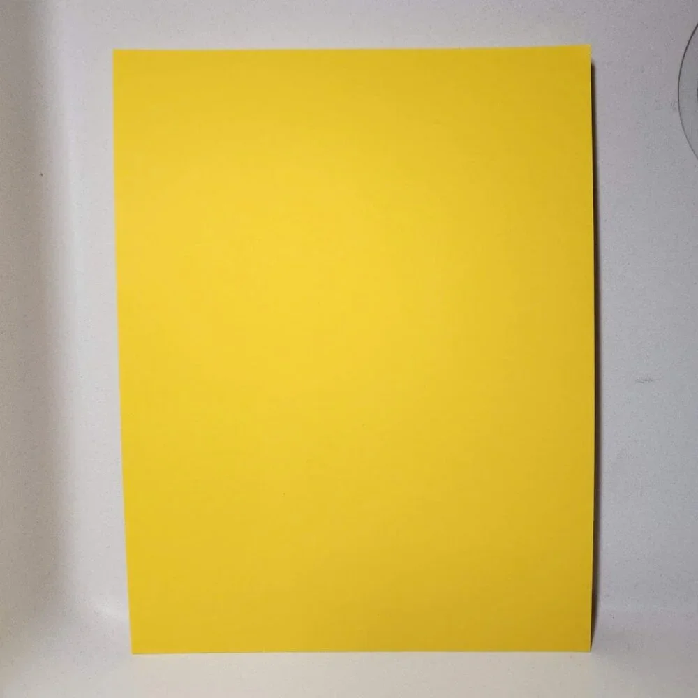 AstroBrights 50 Pages Sheets Yellow Cardstock Paper Invitation Cards Scrapbookin